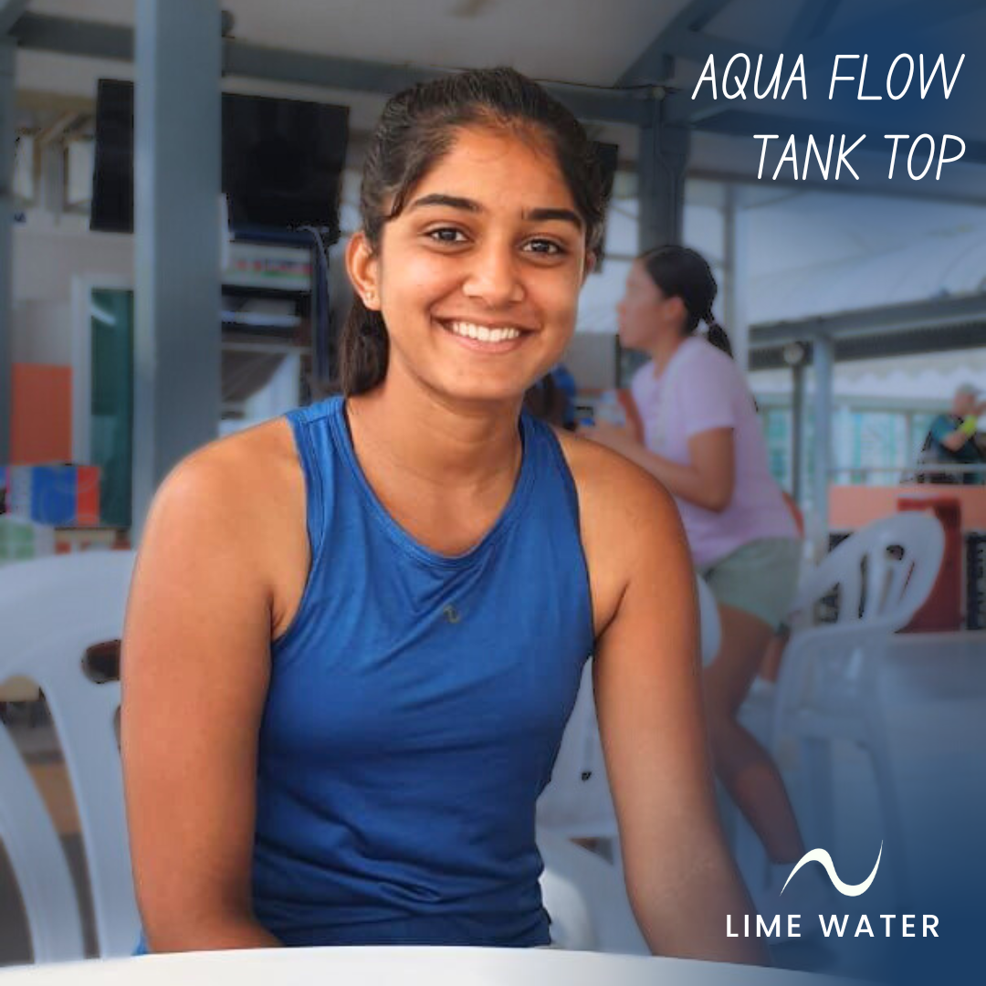 Aqua Flow - Sleeveless Tank Top